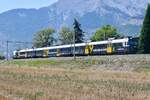 Nachschuss vom RegionAlps Domino RA14 am 13.8.22 kurz vor Chateuneuf-Conthey.