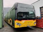 Der MB C2 G '11585'  VS 104 346  vom PU Buchard, Leytron am 20.9.21 bei der Garage in Leytron.