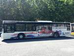 Neuer MAN Lions City für den Ortsbus Brig-Glis am 28.7.16 auf dem Zitkusplatz in Brig.